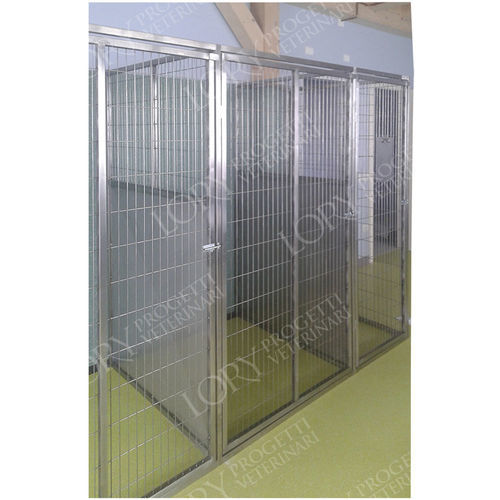 模块化动物笼具 - BOX005 series - Lory Progetti Veterinari srl - 不锈钢