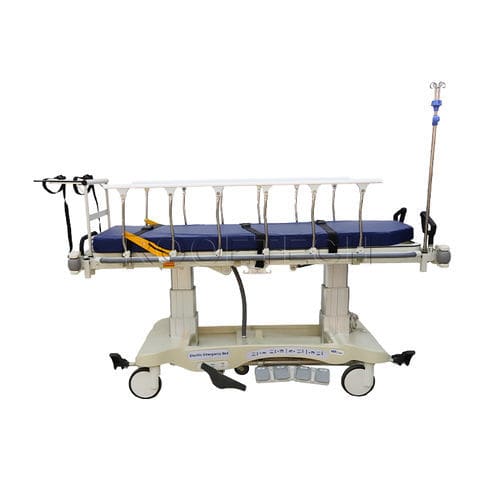 转运担架车 - BD111BD Plus Powered - Rooe Medical - 电动 / 折叠 / 可调高度