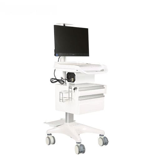 平板电脑远程医疗推车 - BWT-007 - Rooe Medical - PC面板 / 移动式 / 电池驱动