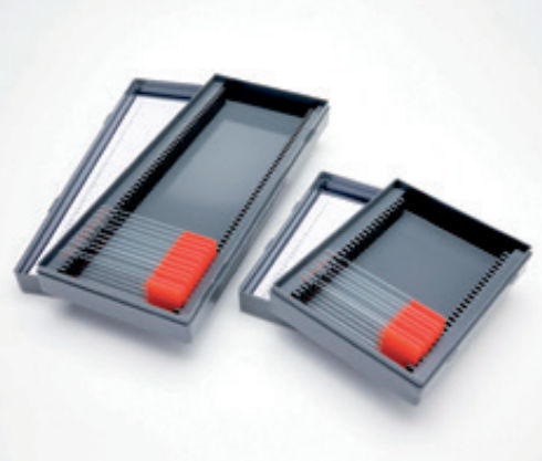 显微镜载玻片盒 - 44-1307 series - BIO-OPTICA Milano/意大利BIO-OPTICA - 塑料 / 可叠放