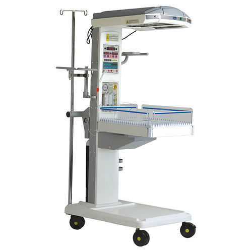 带光疗灯婴儿辐射保暖台 - 5000 P - Neotech Medical Systems - 特伦德伦伯卧位 / 滑轮