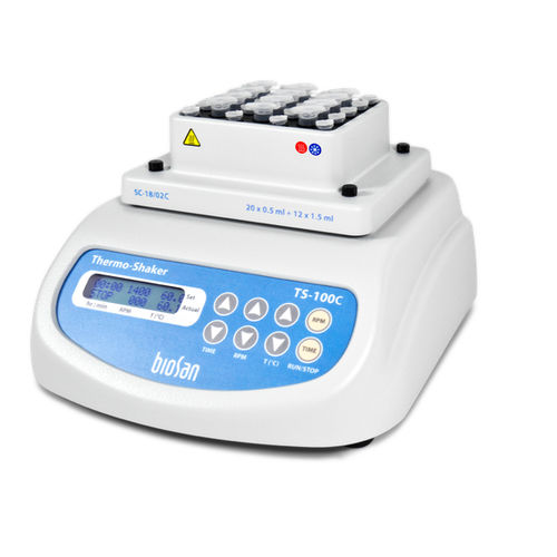 轨道式恒温混合器 - TS-100C - Biosan - 台式 / 紧凑型 / 制备样本