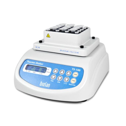 数字恒温混合器 - TS-100 - Biosan - 轨道式 / 台式 / 紧凑型