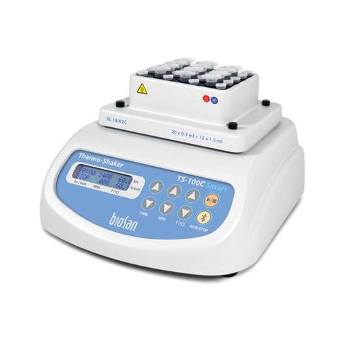 轨道式恒温混合器 - TS-100C Smart - Biosan - 台式 / 紧凑型 / 制备样本