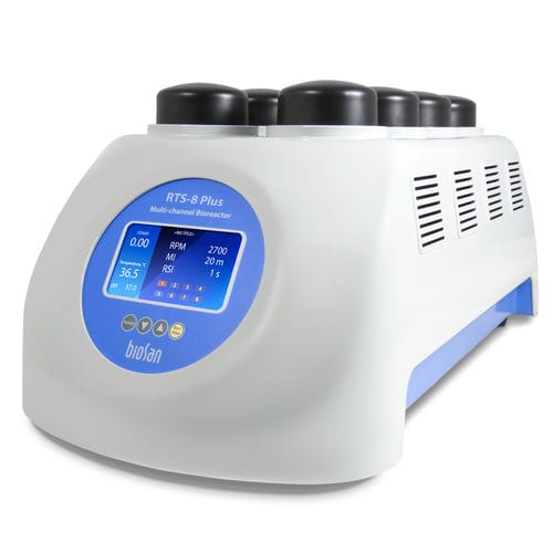 实验室生物反应器 - RTS-8 Plus - Biosan - 用于细胞培养 / 用于科研 / 一次性
