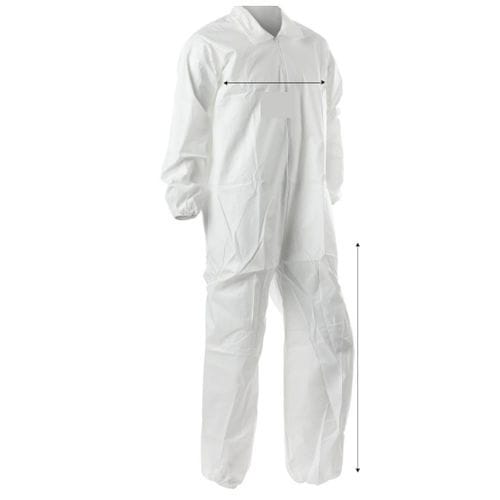男女通用连体防护服 - Critical Cover® ComforTech® - ALPHA PROTECH - L / XL / M