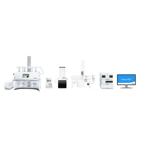 自动溶解测试仪 - HPLC On-/Offline System - ERWEKA GmbH - 用于制药业 / 台式 / 数字