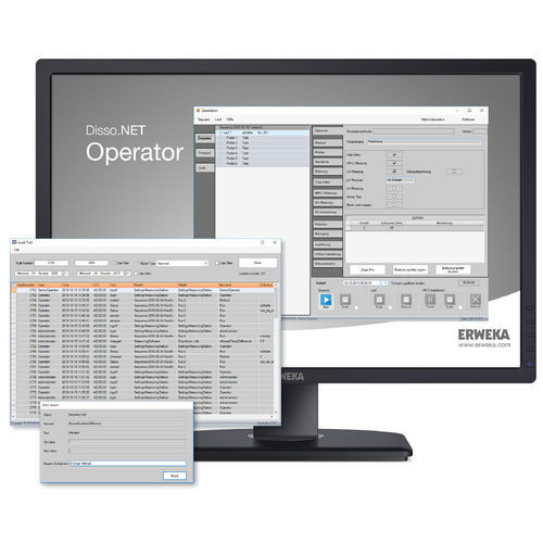 医疗控制软件 - Disso.NET 4 - ERWEKA GmbH - 查看 / 医用 / 自动化