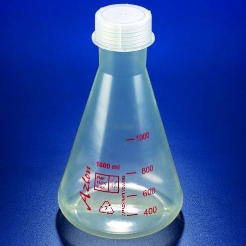 实验室烧瓶 - Azlon®  - SciLabware Limited - 聚甲基戊烯 / 分度