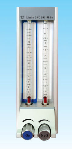 麻醉气体混合器 - FA-012 - CM-CC - 氧气 / 笑气 / 管道流量计