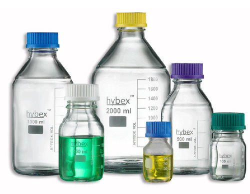 实验室试剂瓶 - hybex™ - BENCHMARK SCIENTIFIC - 硼硅酸盐玻璃 / 分度