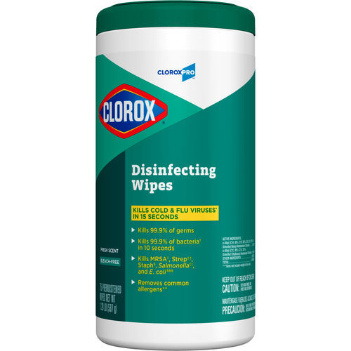 地板和表面清洁湿巾 - Clorox® - CLOROX HEALTHCARE