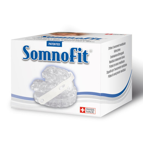 打鼾口腔固定托 - SomnoFit-B® - OSCIMED - 透明