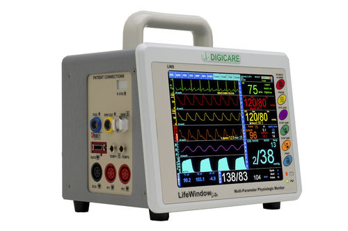 紧凑型多参数监护仪 - 8.4” TFT | LifeWindow™ Lite - Digicare Animal Health - SpO2 / PNI / TEMP