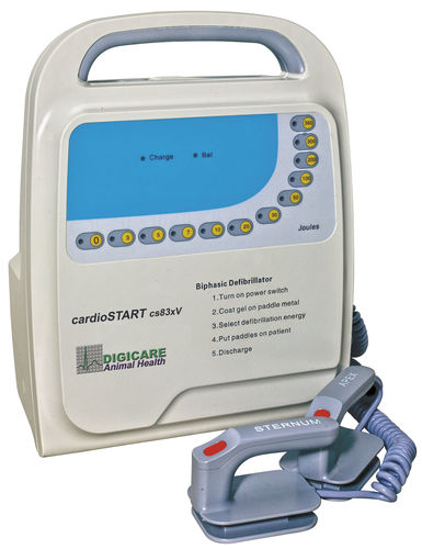 手动体外除颤器 - CardioStart CS83xVet - Digicare Animal Health - 兽用