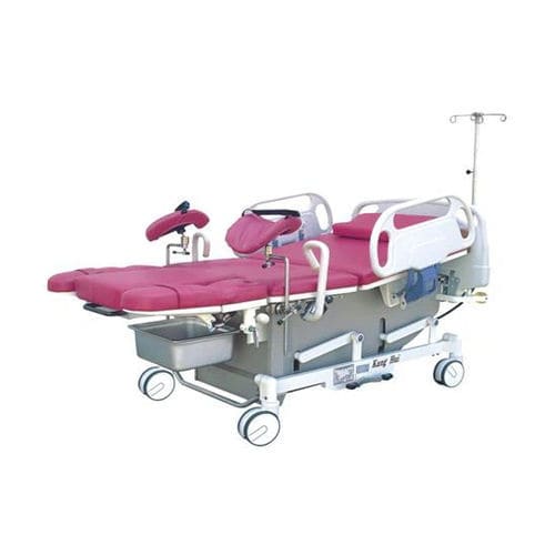 产床 - Economic - KANGHUI MEDICAL TECHNOLOGY - 电动 / 反特伦德伦伯卧位 / 带滑轮