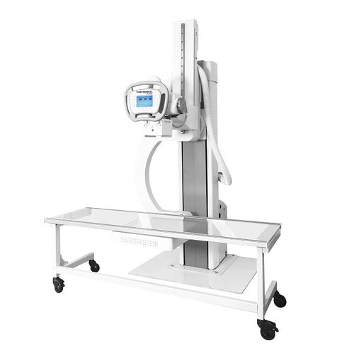 数字放射成像系统 - RORA500 - Time Medical Systems - 多功能放射照相 / 带移动检查台 / 动臂旋转球管
