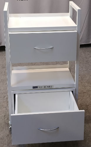 医用推车 - 2050 series - Fysiotech - 用于器械 / 带抽屉 / 搁板