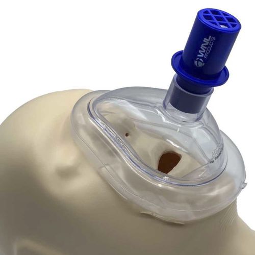 培训复苏罩 - 5000TM - WNL Products - 心肺复苏CPR / 不含乳胶 / 透明