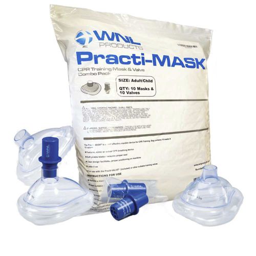 培训复苏罩 - 5000TMV - WNL Products - 心肺复苏CPR / 不含乳胶