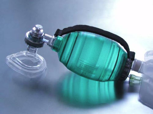 儿科人工复苏器 - 4010 - BLS Systems Limited - 过压释放PEEP阀 / 带面具