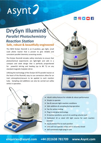 Asynt - DrySyn Illumin8 Photo Reactor V1.2