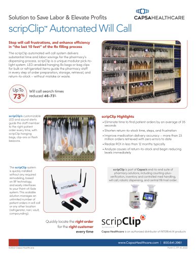 scripClip™ Automated Will Call