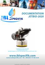 IBL specifik-spraying disinfection-JETBIO-2020  Stainless Steel 316L- General data.EN