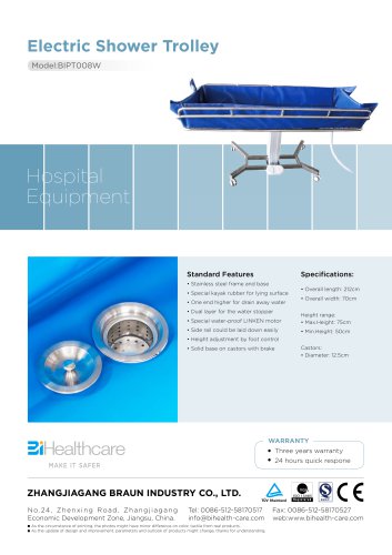 Brochure_electric shower trolley(BIPT008W)_BiHealthcare