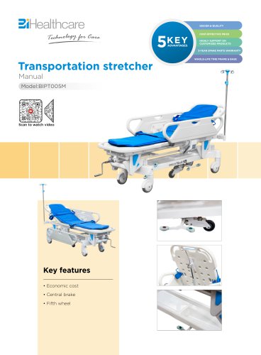 Brochure_Manual transportation stretcher(BIPT005M)_BiHealthcare