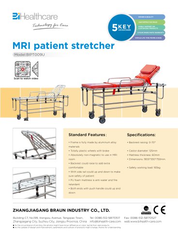 Brochure_MRI patient stretcher (BIPT009U)_BiHealthcare