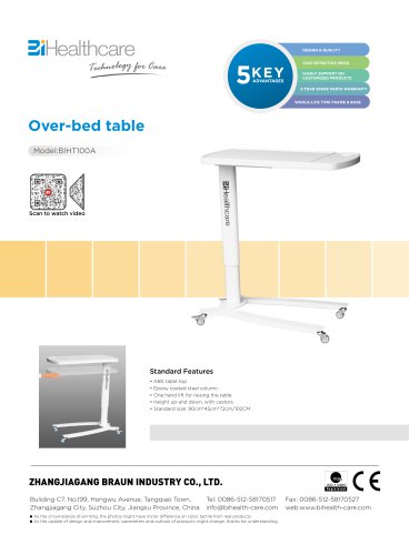 Brochure-Over-bed table(BIHT100A)_BiHealthcare