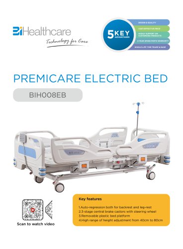 Brochure_Premicare electric bed(BIH008EB)_BiHealthcare