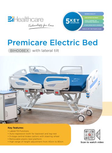 Brochure_Premicare electric bed(BIH008EX with lateral tilt)_BiHealthcare