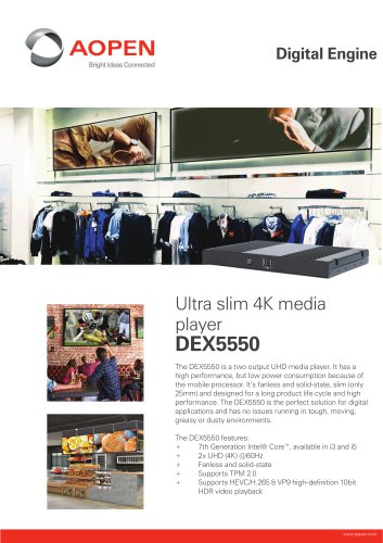 Specsheet Box PC DEX5550