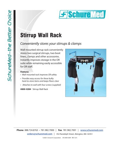 Stirrup Wall Rack