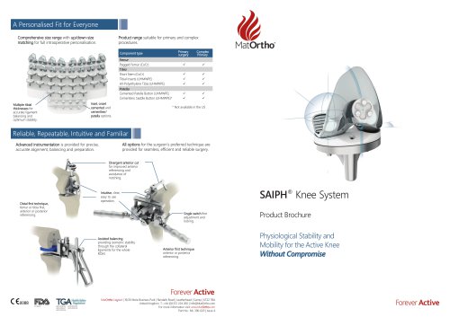 SAIPH ®  Knee System