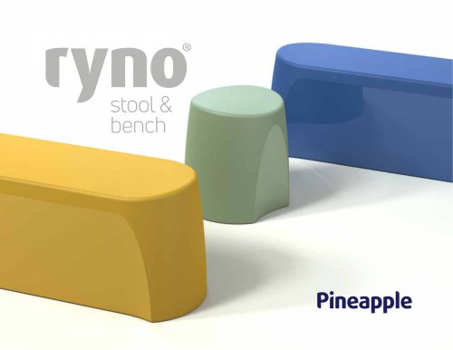 Ryno Stool & Bench Brochure