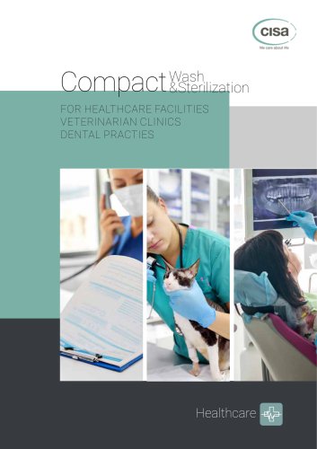 Compact  Wash & Sterilization FOR HEALTHCARE FACILITIES VETERINARIAN CLINICS  DENTAL PRACTIES