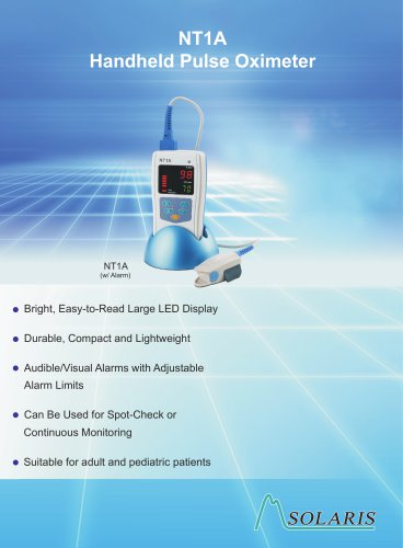 NT1A Handheld Pulse Oximeter