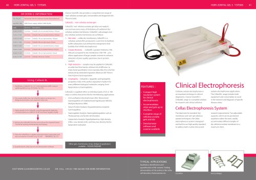 Clinical Electrophoresis