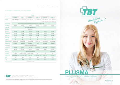 PLUSMA Series H2O2 Plasma Sterilizers