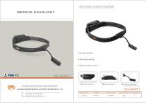 KWS 3W Ultra-light universal headlight KD-203AY-7