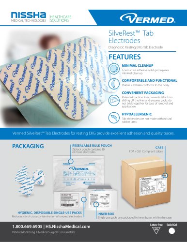 SilveRest™ Tab Electrodes