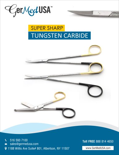 SUPER SHARP TUNGSTEN CARBIDE