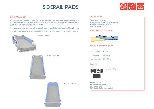 Siderail Pads