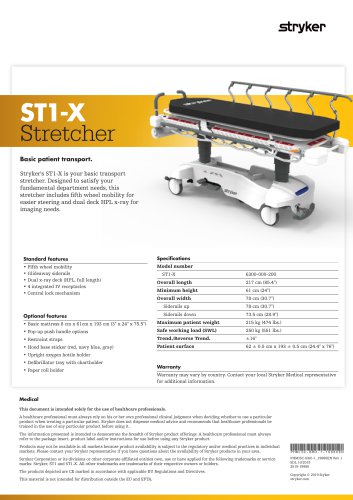 ST1-X Stretcher
