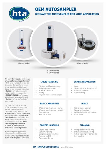 OEM AUTOSAMPLER