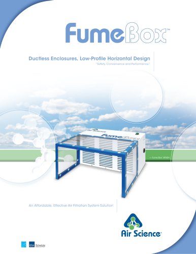 Ductless Enclosures, Low-Profile Horizontal Design