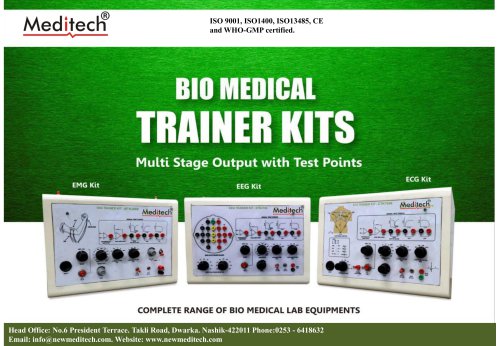 Bio Medical Training Kit Meditech